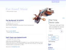 Tablet Screenshot of fanbasedmusic.com