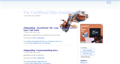 Desktop Screenshot of ellie-goulding.fanbasedmusic.com